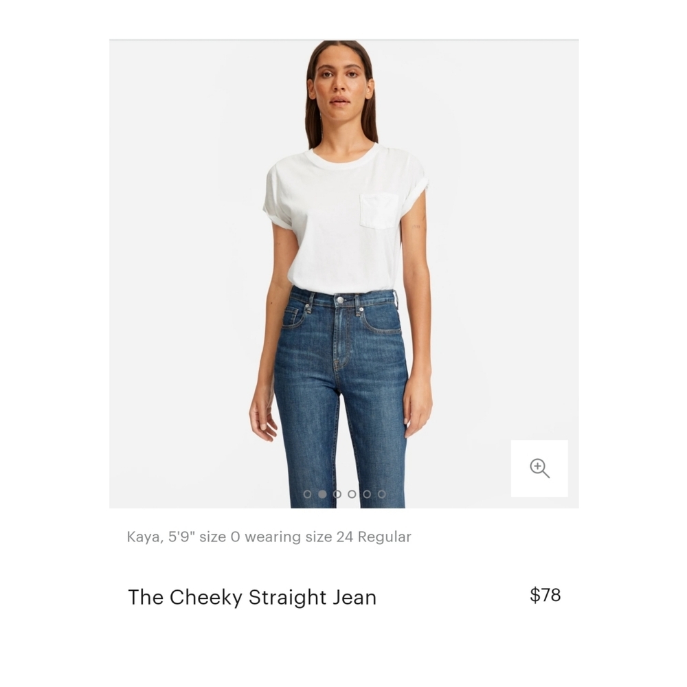 Everlane "The Cheeky Straight Jean"
